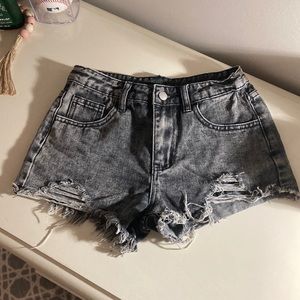 🤍Shein girls jean shorts🤍